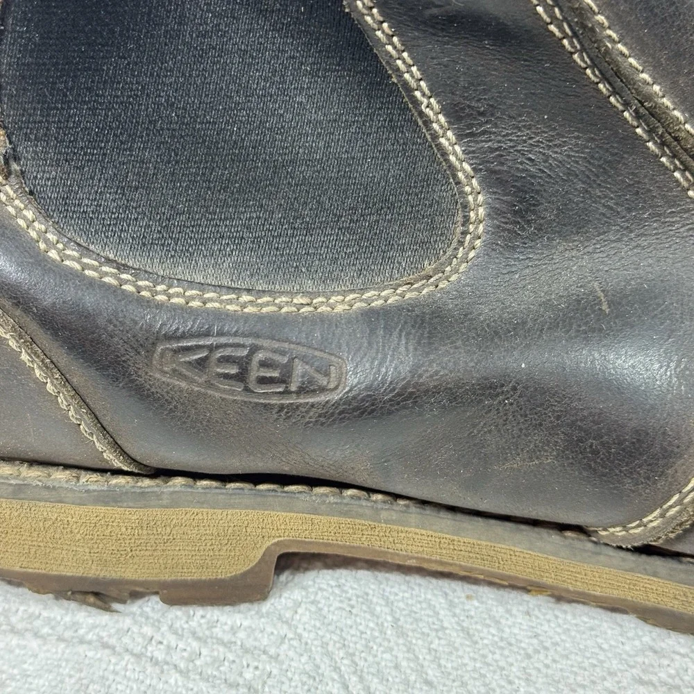 Keen Shoes Men's Seattle‎ Romeo Chelsea Steel Toe Boots Size 10.5